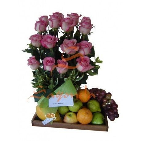 Rosas y Frutas