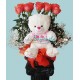 Rosas con Peluche