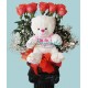 Rosas con Peluche