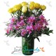 Rosas y orquídeas