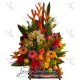 Flores y frutas