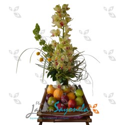 Orquideas y Frutas