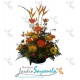 Aves del Paraíso, Gerberas, Lirios y Opalos