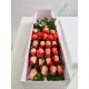 Caja de rosas color a elección